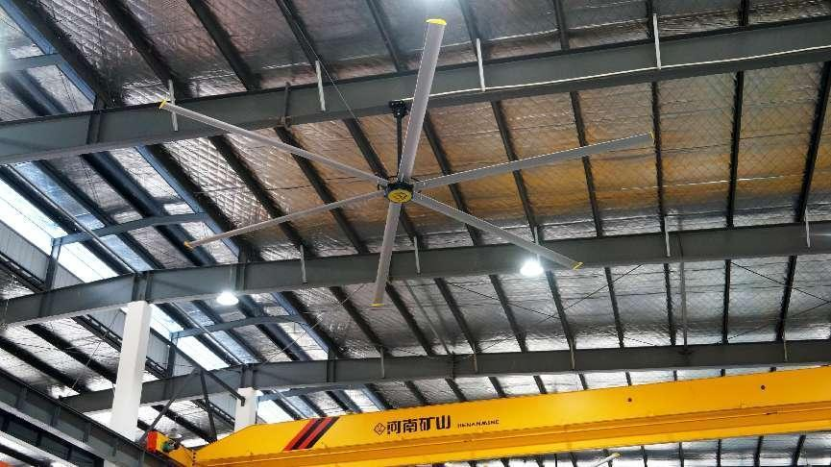 Power Ceiling Mounted Industrial Fan DC Motor Optimal Airflow Efficiency