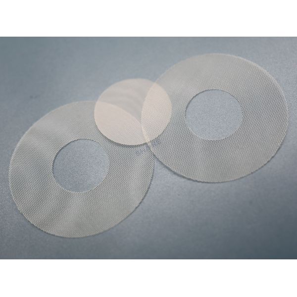 50μM Polyester Filter Mesh Disc Precut For Lab Cleanliness Analysis