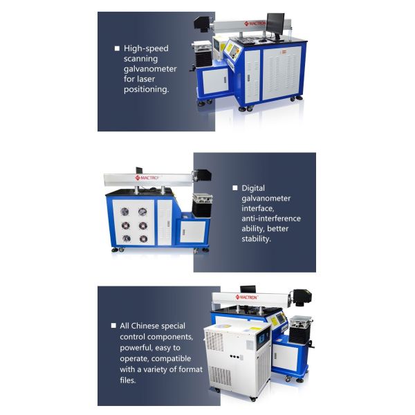 400W mould laser welding machine YAG desktop laser welding machine