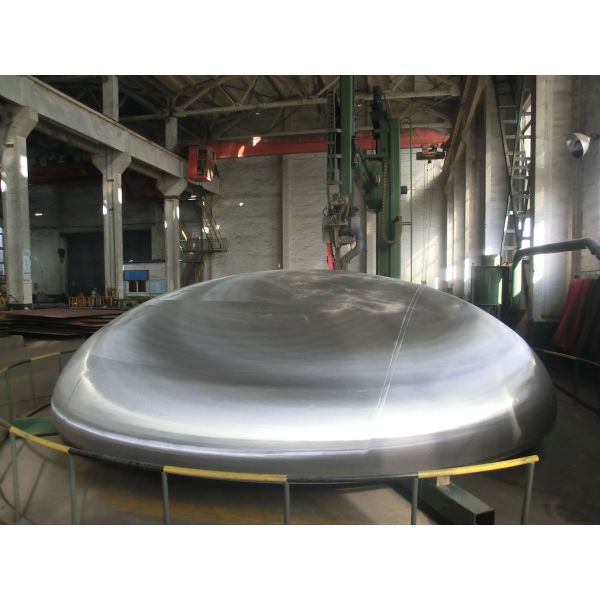 Hexagon/Round Head Code Customized Ellipsoidal Head for ASME Standard Dished Tank End