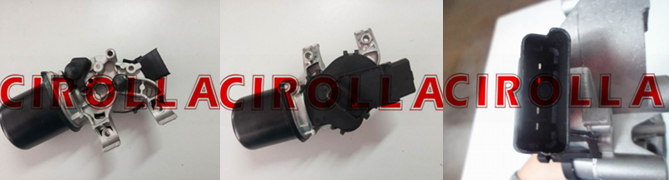 Mini Windshield Wiper Motor For Renault 45W , IP 44 wipers motor replacement
