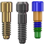 3.5mm 4.1mm 5.0mm Titanium Abutments Dental Implants