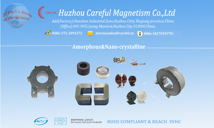 Ik107B Low Losses Amorphous Nanocrystalline Toroidal Core For Common Mode Inductor Amorphous Core