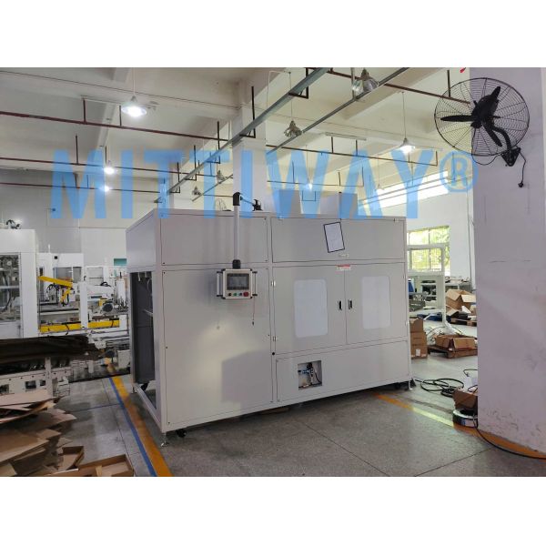 Food display box folding machine