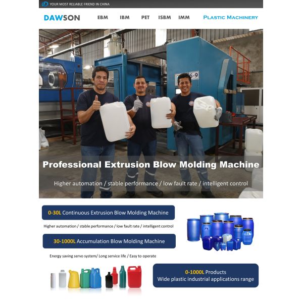 Toggle Type Blowing Bottle Machine For 10L 25L Jerry Can
