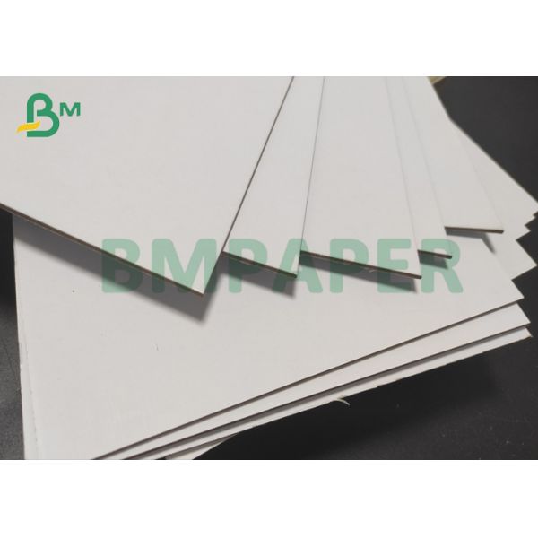 Double-sided white cardboard 100% Recyclable 2mm 2.5mm Display Paperboard Double - Sided White Cardboard