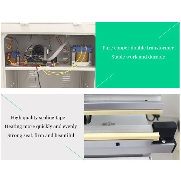 CE Certified External Extractable and Inflatable Vacuum Skin Packing Machine for Food