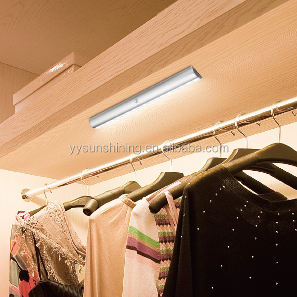 ABS Material 60LED Light Source Motion Sensor Switch for Bed Stairs Cabinet Night Light