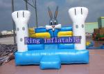 Oxford Fabric 13 Feet Kids Modular Bouncer / Inflatable Jump Houses With Bunny