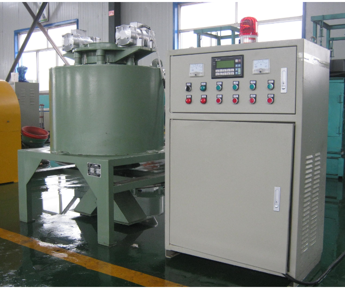 2750 KG Capacity Round Shape Dry Single Drum Magnet Separator with Elevator Grid
