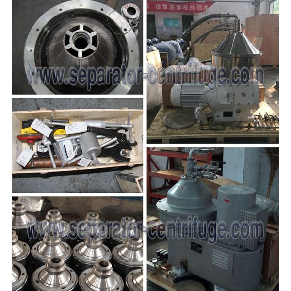 Vertical Style Three Phase Disc Stack Centrifuges for Milk Purifying