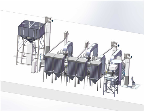 New Designed Sesame Cleaning Line