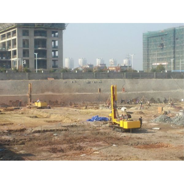 Multifunctional Track Mounted Anchor Machine Hydraulic Crawler Rig Bigger Torque