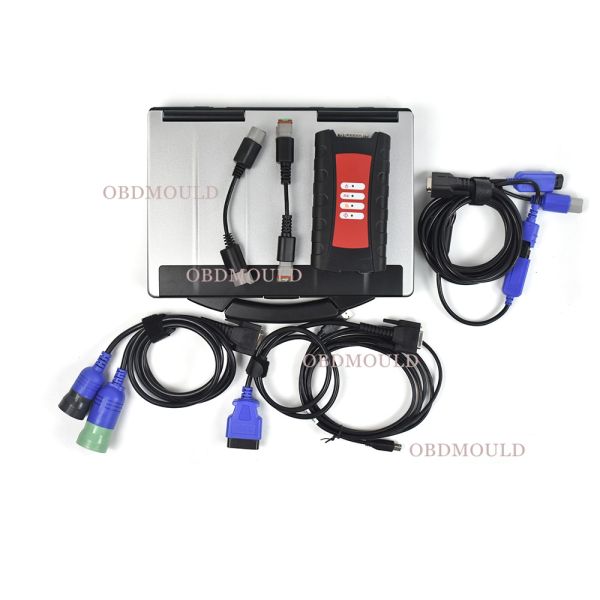 Diagnostic kit INLINE 7, pre installed Insite 8.7 software CF53 laptop for diesel truck engine diagnosis
