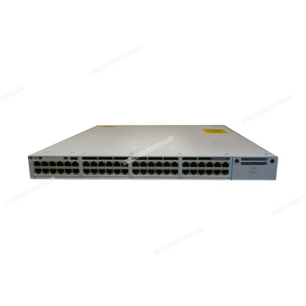 C9300-48P-E, Cisco Catalyst 9300 Switch, 48x1G PoE+/Modular uplinks/Network Essentials