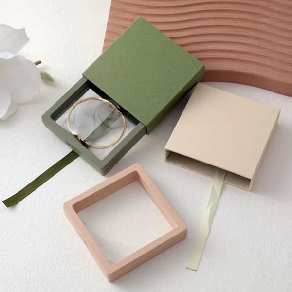 Recyclable Custom Printed Paper Box Varnishing Paper Drawer Gift Box
