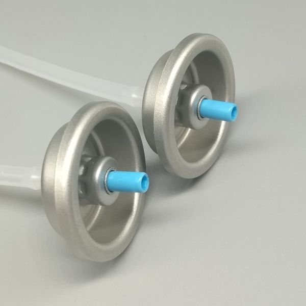 Complete One-inch Powder Spray Valve unit with packaging