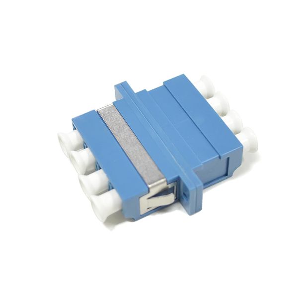 Lc To Lc PC MM SM Simplex Duplex Quad Flangeless Fiber Optic Adapter
