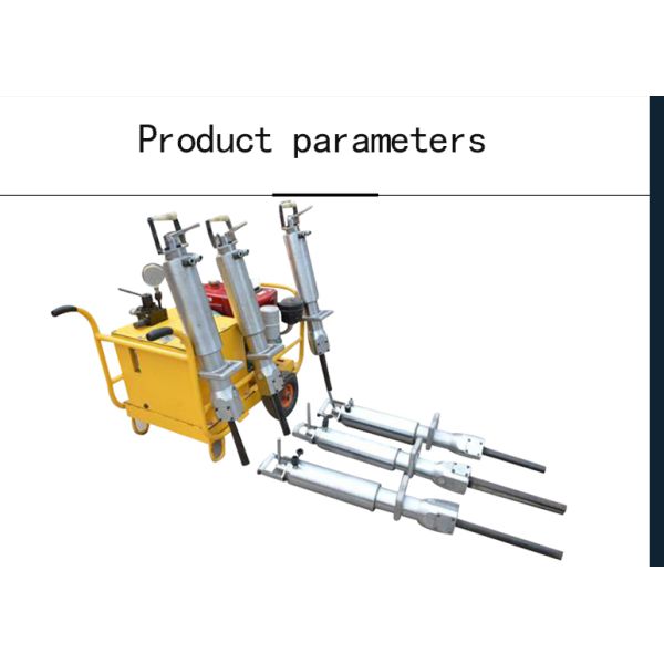 200KG Weight Static Blasting Rock Splitting Machine for Mining Operations Performance