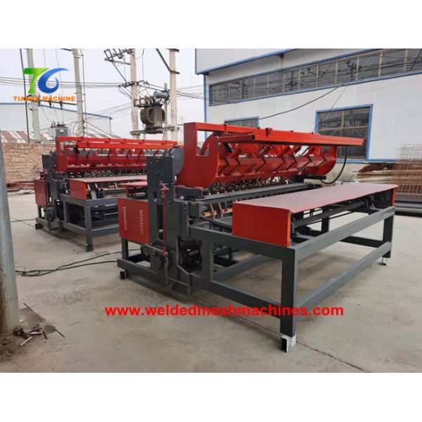 8mm Reinforcing Mesh Welding Machine 2500mm Fence Panel Making Machine