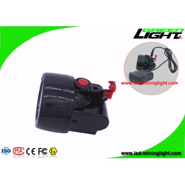 10000 Lux Wireless Mining Hard Hat LED Lights With Plug - In Charging