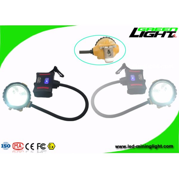 Underground Led Mining Headlamp GLS12-A 15000lux Anti - Explosive Rechargeable