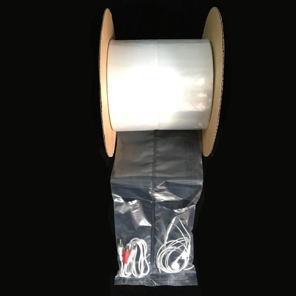 Custom LDPE Plastic Poly SGS ISO 9001 Pre Opened Bags On A Roll