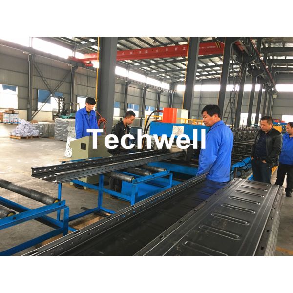 CT-600 Ladder Type Perforated Cable Tray Roll Forming Machine, Cable Tray Production Line