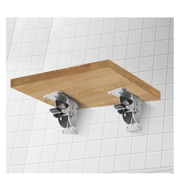 90° Self-locking Folding Hinge Thickened Hardware Accessory for Dining Table Chair Bed Leg Coffee Table Support
