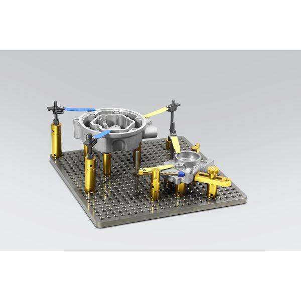 Precision Base Plate for CMM Fixture – 300mm Size with 0.02mm Flatness for 3D Measurement Workholding