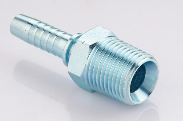 Buy Nipple 2 Inch BSP Hydraulic Fittings 13011-SP Male Connection Zinc Plated at wholesale prices