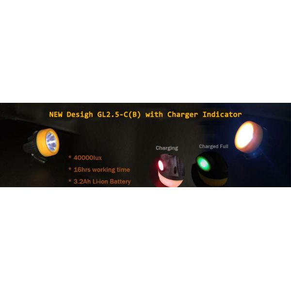 Rechargeable Mining Cap Lights Charging Indication Switch Small Size Dc Power Supply