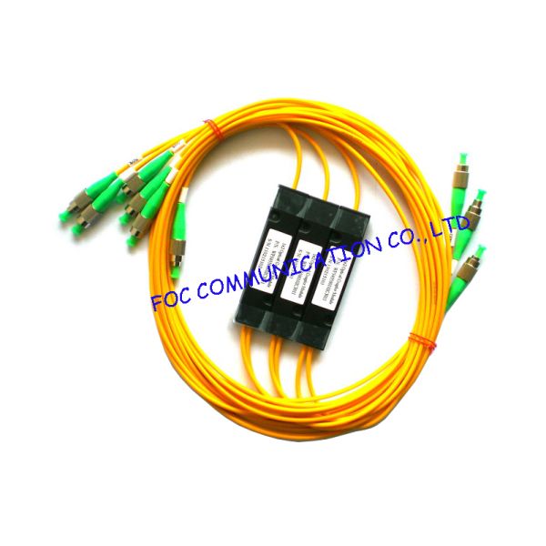 Multi Mode Fiber Optic Coupler FBT ABS Module Type Low PDL