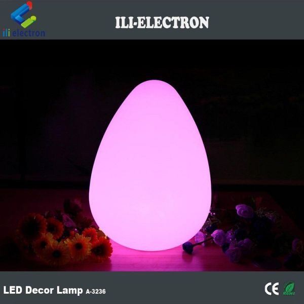 waterdrop shape led table lamps led drop lamp