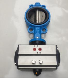 China Electric Nitrogen Recovery System Industry Clamped Pneumatic Butterfly Valve on sale