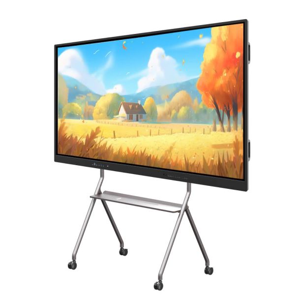 IFP Interactive Flat Panel 4K Android OPS PC Dual System Wireless Share Multi Touch 86 Inch Smart Board For School Kids Teaching Tools Online Meeting