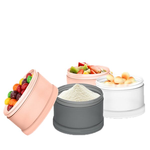 Non Spill Milk Powder Dispenser Container For Oatmeal Cornflour