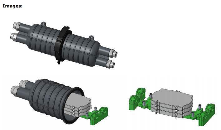 Popular models Fiber Optic splice Closure with Dome and Inline mixed application