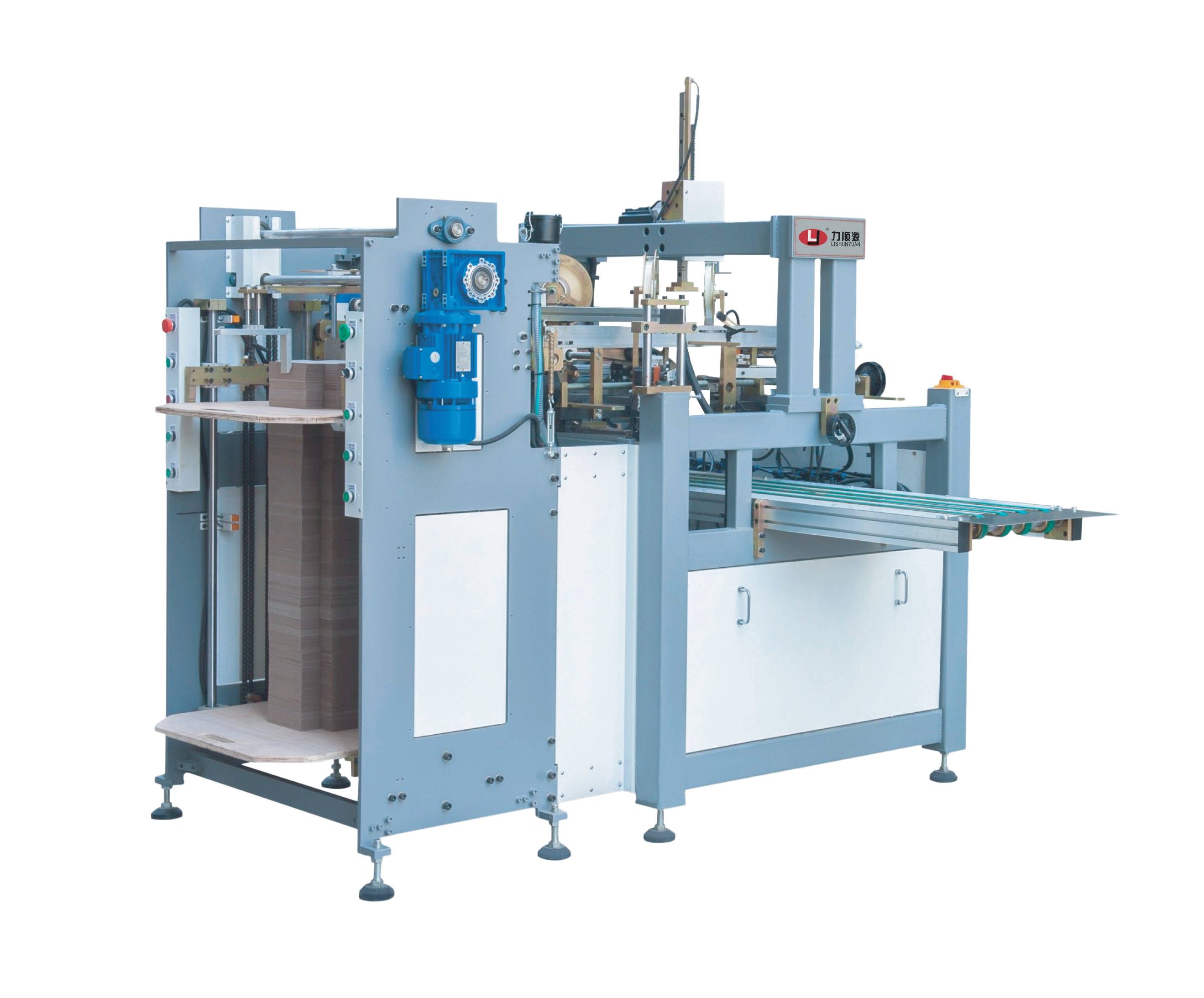 Speed 10-85 pcs/min Automatic Edge Mounting Machine Box Max. Size 500*500*120mm
