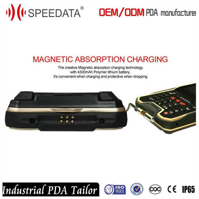 Wireless Industrial Strength PDA with Barocode Scanner 1D 2D for Android 5.1 Quad-core CPU Handhheld Terminal
