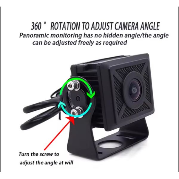 Effective Pixels Car Rear View Camera System Features Anti Aging Wire