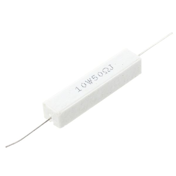 Original SQP 10W 50 Ohm Ceramic Cement Resistor For Power Adapter