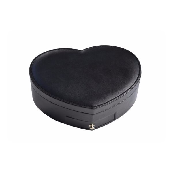 Heart Shape Jewelry Packaging Boxes Velvet Lining Material Customized With Drawer