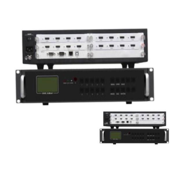 HDMI 3X4 3X3 TV Wall Controller 4 Channels Input 12 Channels Output