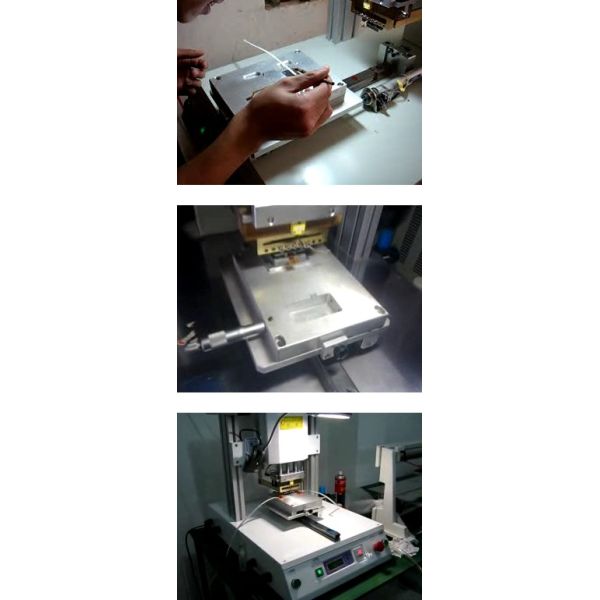 Automatic Hot Bar Soldering Machine Welding FPC To PCB Board CE