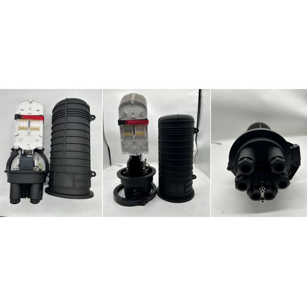 Aluminum Alloy Fiber Optic Splice Closure Underground Installation