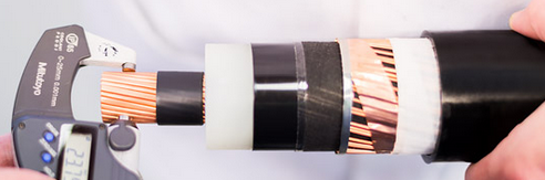 Industrial UV Resistant Xlpe Armoured Cable Single Core Copper Conductor