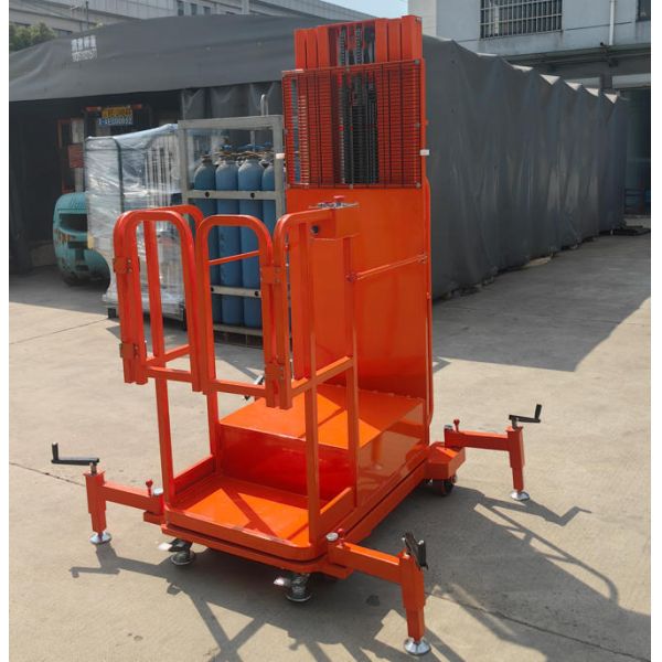 Stable Semi Electric Order Picker with 200kg Loading Capacity and 2.7m-4.5m Load Height for Safe Elevated Work