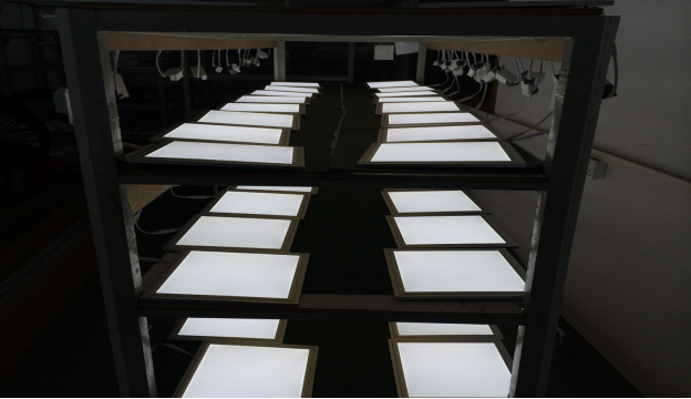 Warehouse Lighting Cool White Surface Mounted Led Panel Light IP50 Alu + PMMA