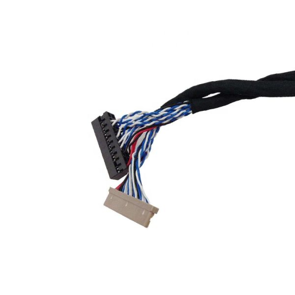 Bronze Terminal Custom Wire Harness Cable Assembly for Customized Length